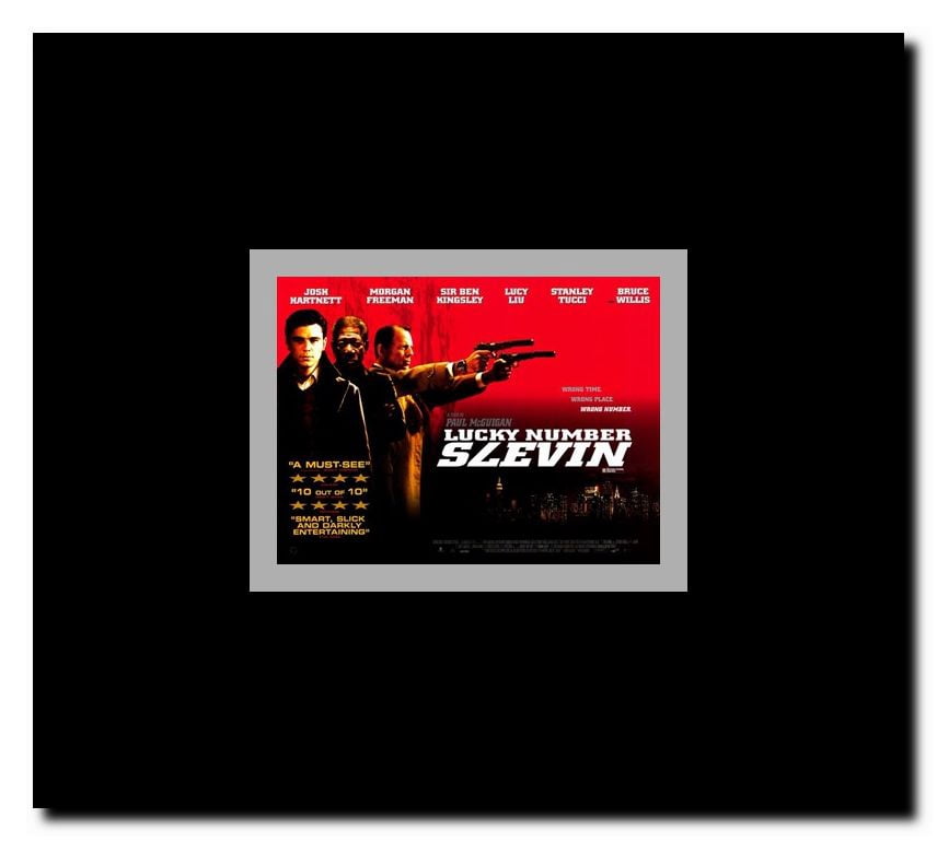 Lucky Number Slevin Framed Movie Poster