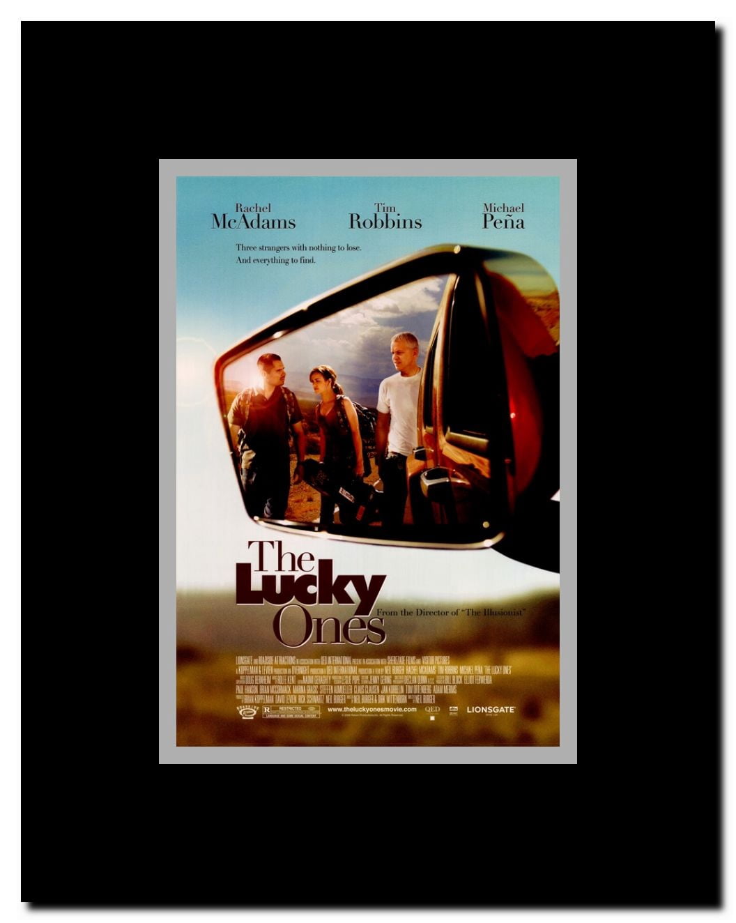 Lucky Ones The Framed Movie Poster
