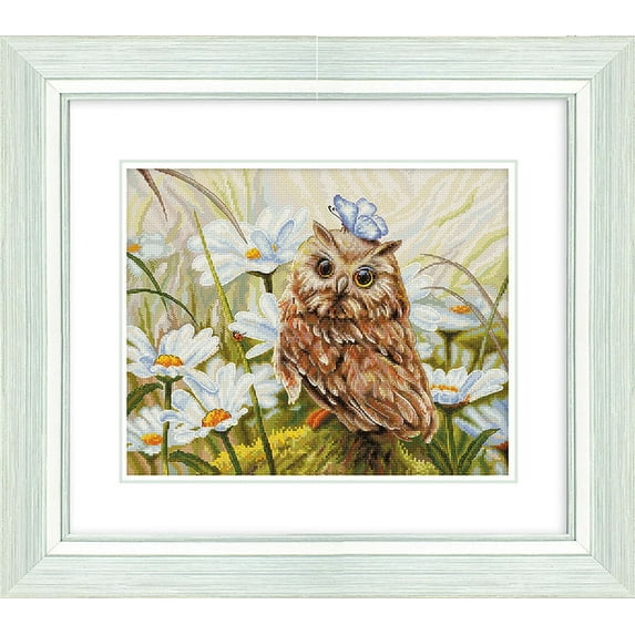 Lucky Owl B7011L Counted Cross-Stitch Kit