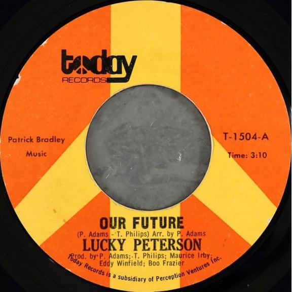 Lucky Peterson  Our Future / Funky Alphabet (7" 45RPM Vinyl) (New)
