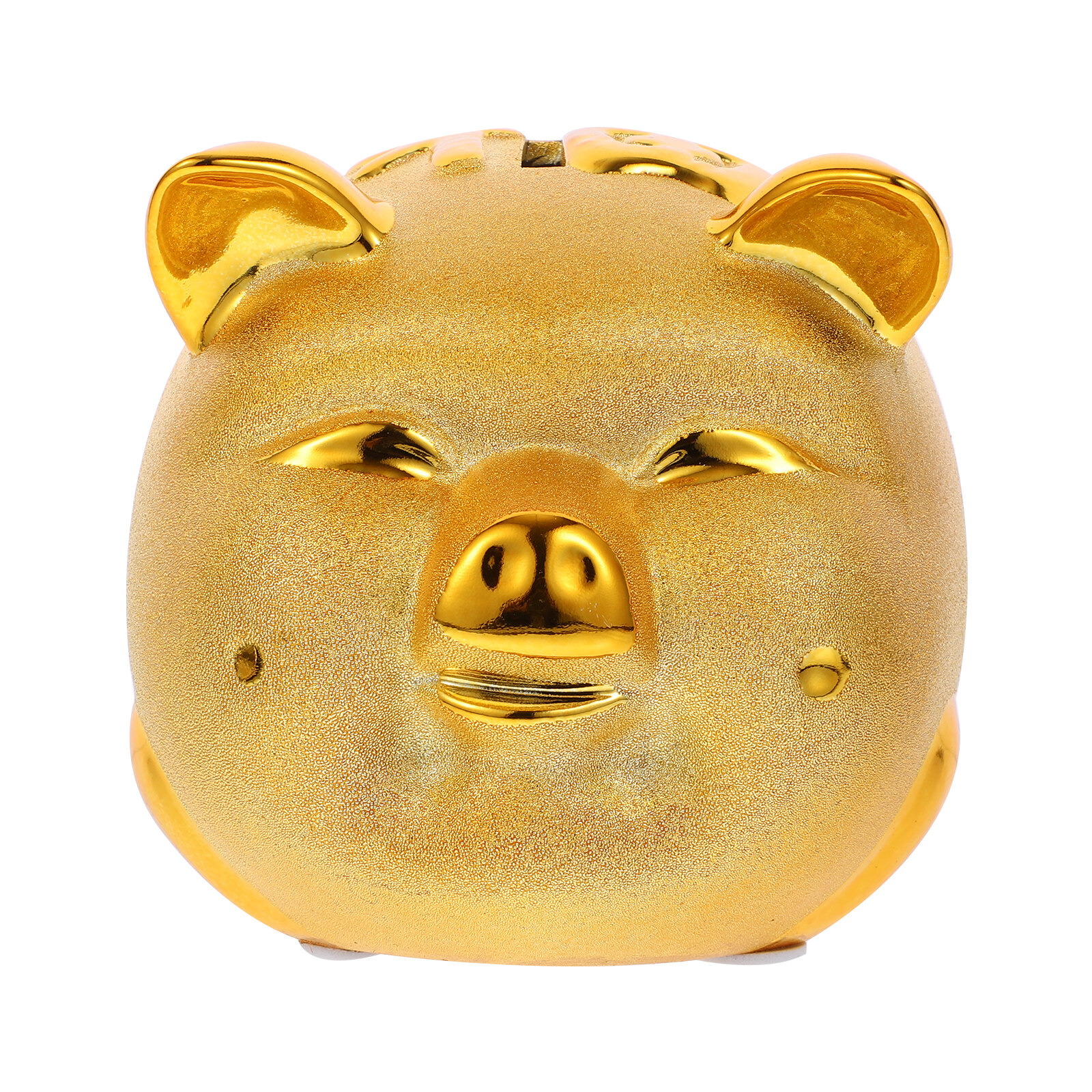Mathew O Ceramic Cow Piggy Bank - Hand Painted Money Bank & Home Decor, 6.5"