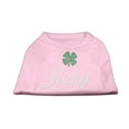 thumbnail image 1 of Pet Dog  Cat Shirt Rhinestone, "Lucky", 1 of 10
