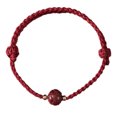 thumbnail image 1 of Lucky Rope Bracelet, Red Adjustable Bracelet,Hand Braided Knots Protection Faith Unisex - style 1, 1 of 5