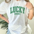thumbnail image 1 of Lucky Season St. Patrick's Day Comfort Colors Shirt, Retro Lucky St. Patty's Day T-shirt, Funny St. Patrick's Day Graphic T-Shirt Design (Colors:White; Sizes:2XL;), 1 of 2