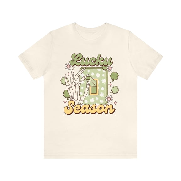 Lucky Season St Patrick's Day Skeleton Women's Shirt