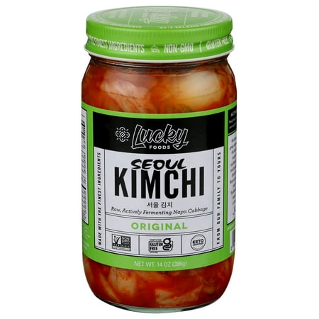 Lucky Seoul Original Kimchi, 14 oz Jar