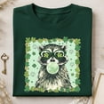 thumbnail image 1 of Lucky Shamrock Raccoon Shirt, St. Patrick’s Day Gift Tee, Shamrock Raccoonn T-shirt, 1 of 5