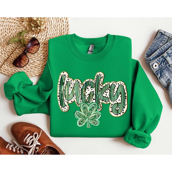 Lucky Shamrock Shirt, Shamrock Shirt, Lucky Shirt, St Patricks Day Shirt, Patricks Day Shirt, St Patricks Shirt, Patricks Day Tee, Lucky Tee TSHIRT All Size S-5XL