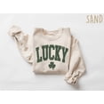 thumbnail image 1 of Lucky Shamrock Unisex Sweatshirt – Cute St. Patrick’s Day Crewneck Pullover, 1 of 6