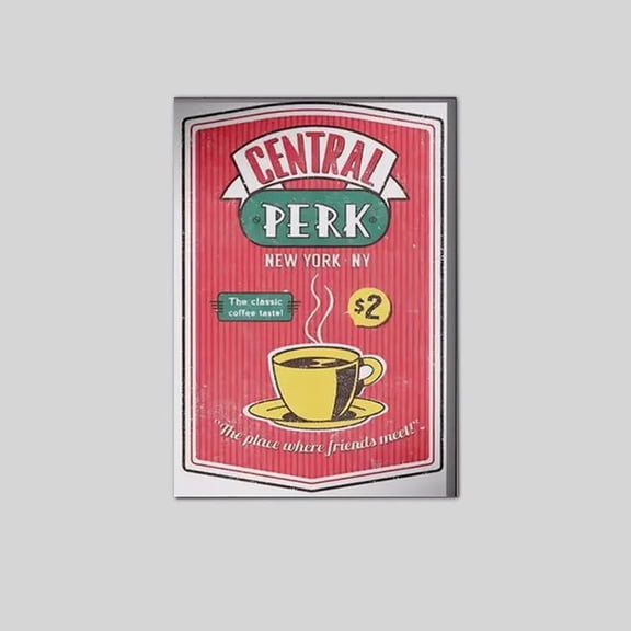 Lucky Shop Friends TV Show Poster, Central Perk Wall Art Poster Full Size 24''x36'' Goldengate