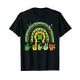 thumbnail image 1 of Lucky Sign Language Deaf St Patrick's Day Irish ASL Rainbow T-Shirt, 1 of 5