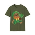 thumbnail image 1 of Lucky Sloth Lovers Shamrock Saint Patricks Graphic Novelty, 1 of 4