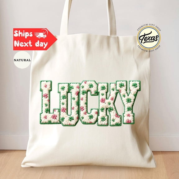 Lucky St. Patrick 39 s Day Tote Bag Shamrock Bag