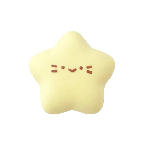 Lucky Star Squishy Slow Rising, Cute Soft TPR Star Squishy Squeeze Stress Ball with Sweet Scent for Stress Relief and Anxiety Relief, Adorable Star Sensory Fidget, Desk Relaxation Squeeze