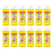 Lucky Super Soft Revive Body Wash. Soothes, Softens and Moisturizes Your Skin. Mango and Papaya Fragrance. 15 fl.oz / 444 ml. Pack of 12