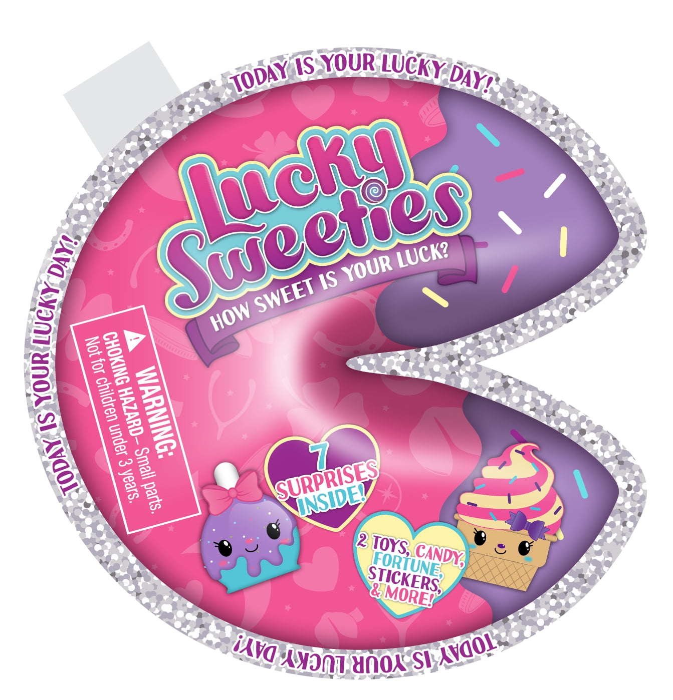 Lucky Sweeties Fortune Cookie: Surprise Toys, Candy & Fortunes!