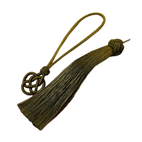 Lucky Tassels Keyring Pendant Hanging Strap With Intricate Knot Design Versatile Car Bag Accessory Decoration