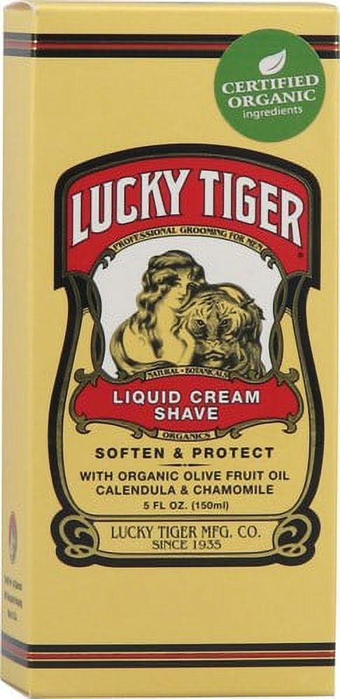 Lucky Tiger Liquid Cream Shave, 5 Fl Oz