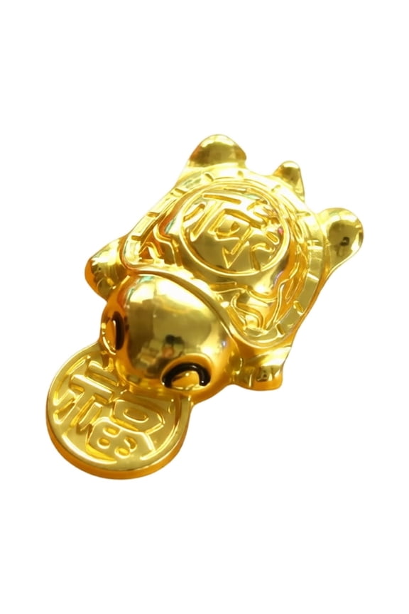 Lucky Turtle Charm, 2026 Chinese Wealth Golden Tortoise Amulet, Mini Coin Turtle Feng Shui Talisman For Keychain Backpack Decor