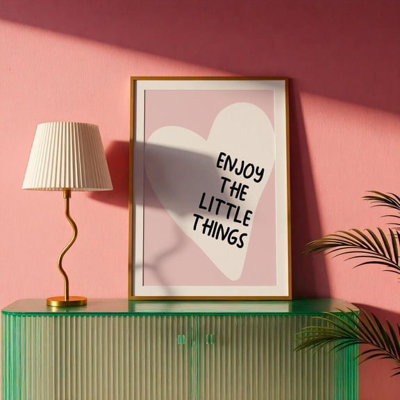 Lucky You 8 Ball Leopard Pink Aesthetic Coquette Room Poster, Unframed Size 24x36