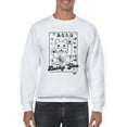 thumbnail image 1 of Lucky You Emoji - Japanese Maneki Neko Cat Design Men's Sweatshirt, 1 of 4