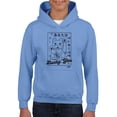 thumbnail image 1 of Lucky You Emoji - Japanese Maneki Neko Cat Design Youth's Hoodie, 1 of 4