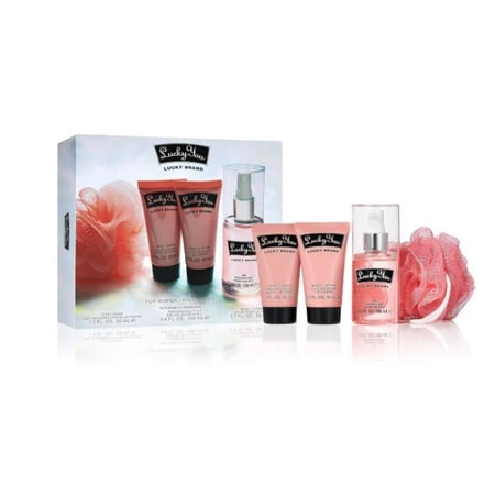 Lucky You by Lucky Brand, 4 Piece Gift Set for Women