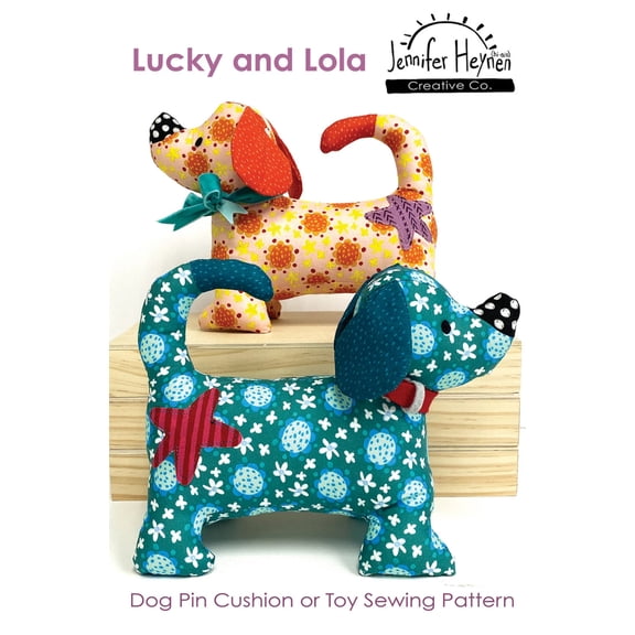 Lucky and Lola Dog Pincushion or Toy Sewing Pattern