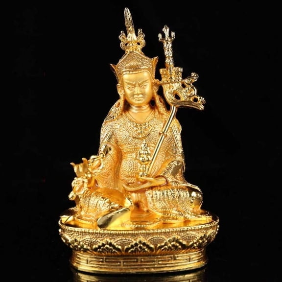 Lucky buddha,Buddha statue, Tibetan Buddha statue alloy small Buddha statue of Padmasambhava