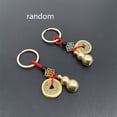 thumbnail image 1 of Lucky for Key Chain for w/ Antique Coins Solid Brass Keychain Chinese Feng Shui, 1 of 9