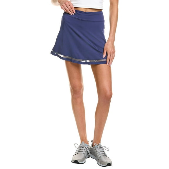 Lucky in Love womens Hustle N' Bustle Skort, l, Blue