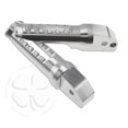 thumbnail image 1 of LuckyBike GP Bevel Rear Foot Peg Set Honda Back Stand Passenger Race Step Footrest, 1 of 3