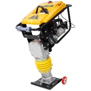 LuckyNote 7HP Gas Engine Powered Tamper Rammer, Jumping Jack Compactor, Walk-Behind 196CC Engine   Standard