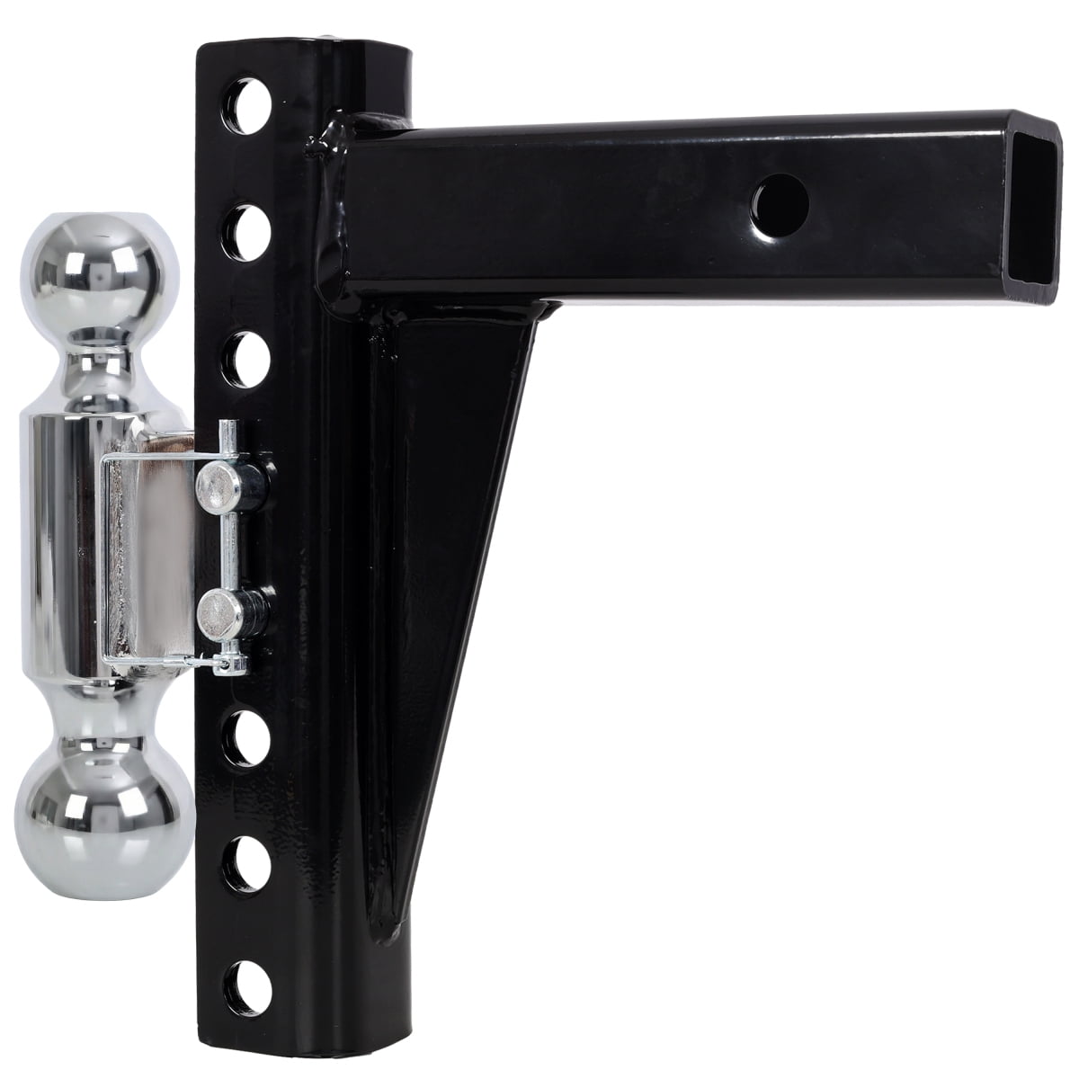 LuckyNote Adjustable Dual Ball Mount, 12,000 lb & 10,000 lb Towing ...