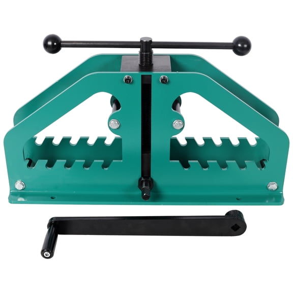 LuckyNote Manual Pipe Roller Bender, Tube Bending Tool for Round/Square Pipe, Dies Sold Separately, Green