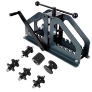 LuckyNote Tube Roller Bender with 6 Dies, Pipe Rolling Machine for Square & Round Tube, Heavy Duty Manual Bender, Gray