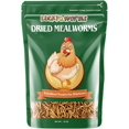 LuckyQworms Mealworms, HighProtein Dried Mealworms for Birds, Chickens