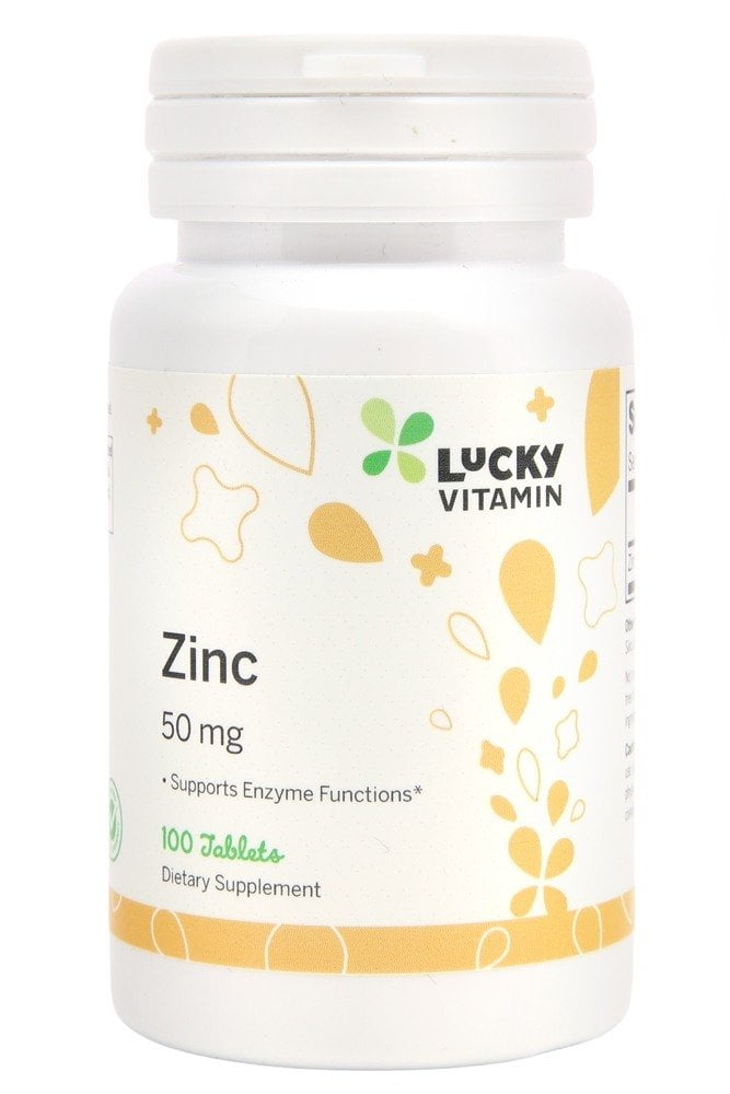 LuckyVitamin Zinc Gluconate 50 mg. 100 Tablet(s)