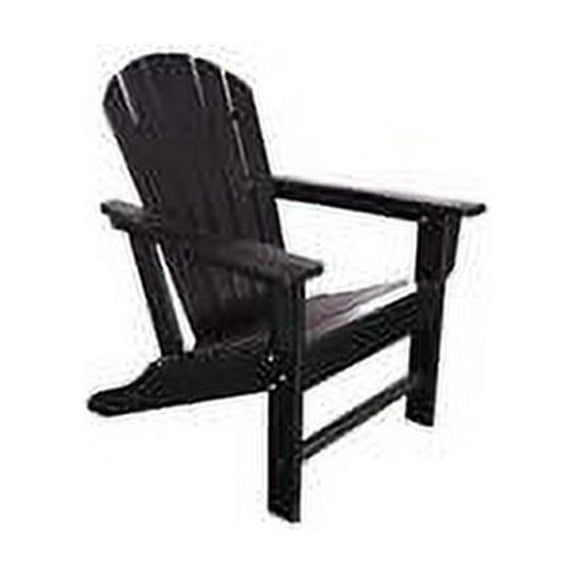 Luckyberry Outdoor Classic HDPE Plastic Adirondack Chairs, Grey