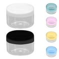 thumbnail image 1 of Luckymimi 10Pcs 5g Portable Travel Empty Face Cream Box Bottle Cosmetic Storage Container Clear, 1 of 13