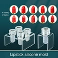 thumbnail image 1 of Luckymimi Lipstick Mold Convenient DIY Chinese Style Washable Soft Lip Balm Mold for Beauty D, 1 of 13