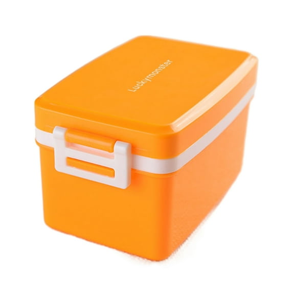 Luckymonster Sewing boxes, Craft Storage Containers, 20QT Frosted Lid Clear Plastic Craft Storage Box with Removable Tray