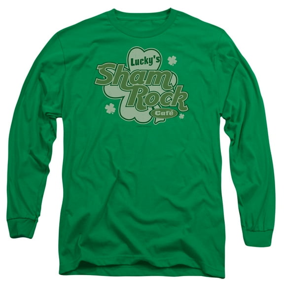 - Luckys Shamrock Cafe - Long Sleeve Shirt - XX-Large
