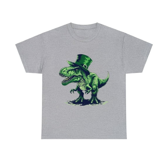 Luckysaurus Shirt,St Patricks Day Shirt, Lucky Irish Shirt ID-0216-4NT8