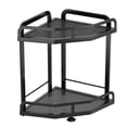 thumbnail image 1 of Luckytree  2-Tier Steel Spice Rack Organizer, Multifunctional Storage Rack, Kitchen Cabinet, Pantry and Countertop Spice Storage Shelf for Seasonings, 1 of 13
