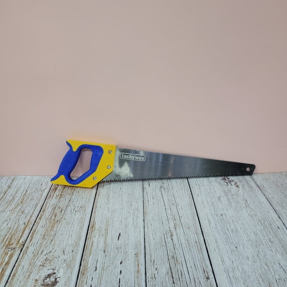 Luckyway Hand tools, namely,Saws Woodworking Hand Saw: A Sharp, Manual SawA Durable Tool Ideal for DIY, Gardening, and Woodworking Projects