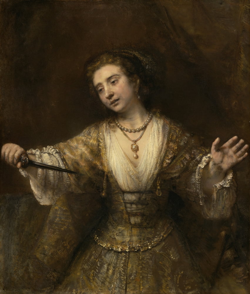 Lucretia Canvas Art - (18 x 24)