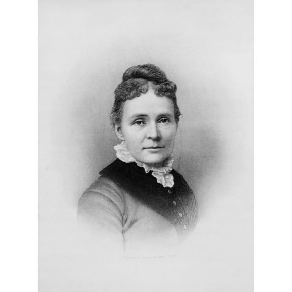Lucretia Garfield History (18 x 24)