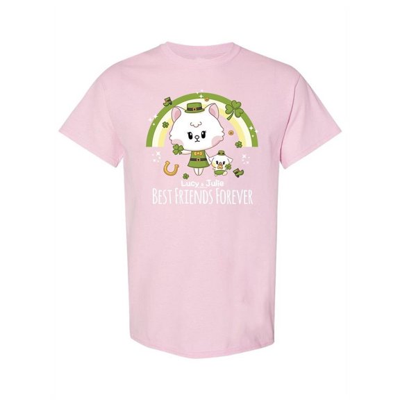 Lucy And Julie Best Friends Forever! T-Shirt Women -Electural Designs, Female XX-Large