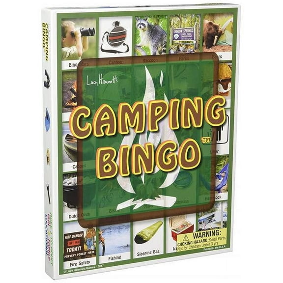 Lucy Hammett Games Child Camping Bingo Set Offered Board Game